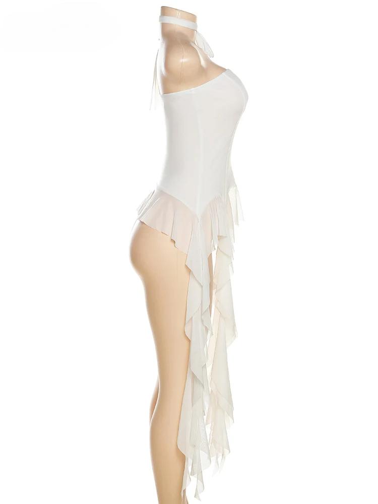 Summer Sexy Off-Shoulder Women Crop Top Casual Strapless Lace Corset Tops Streetwear Fashion Club Party Lady Sense of Design Tank Top