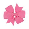20Pcs Children Hair Clip Bow Hair Clip Sweet Princess Hair Clip Tailcoat Ribbed Satin Ribbon Baby Hair Accessory