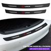 Carbon Fiber Car Styling Door Trunk Threshold Protector Sticker For EX300H RX450H IS300H ES300H NX RX GS Al20 LX GX