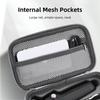 Bolsa de Armazenamento Portátil Para DJI Osmo Mobile 7/7 Pro PU Impermeável Bolsa de Mão Estojo Caixa Organizada