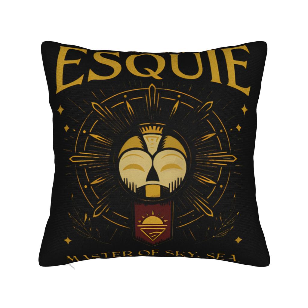 Clair Obscur Expedition 33 Pillow Case Print Pillow Cover For Sofa Couch Bed Living Room Cute Funny Pillowcases
