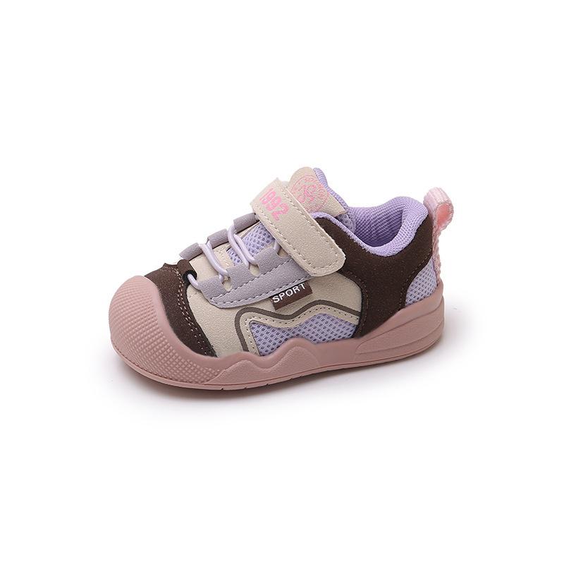 Toddler Unisex Closed-Toe Sneakers - Autumn Collection Casual Shoes