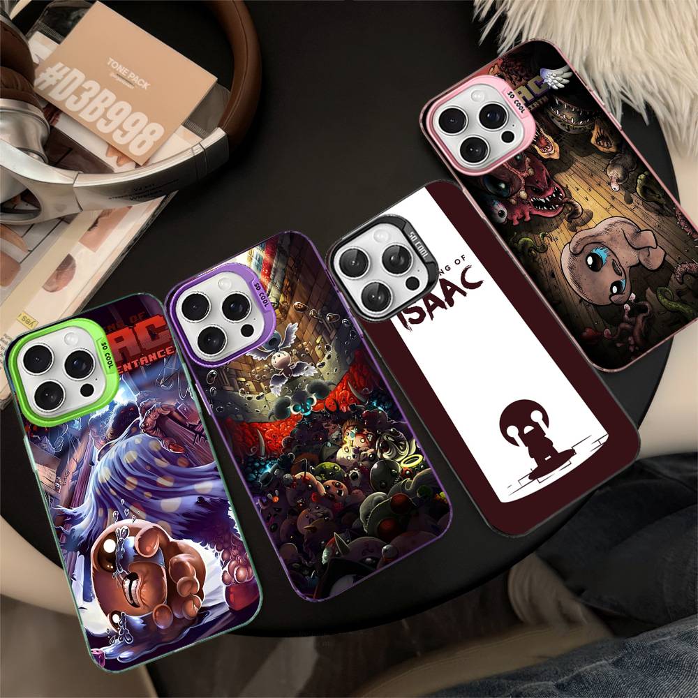Game The B-Binding O-Of I-Isaac Phone Case For iPhone 17 16 15 14 13 12 11 Pro Max Plus Pro Colorful Shell