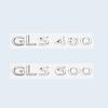 New Chrome Black Letters GLS480 GLS600 V12 Emblem for Benz Maybach GLS Class Car Fender Trunk Rear X167 Logo Sticker