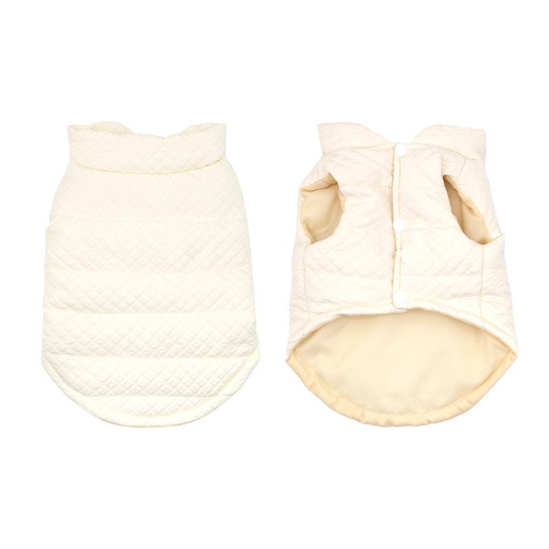 Multicolor Waterproof Winter Dog Jacket - Cotton-Padded, Thick, Warm Vest for Pets