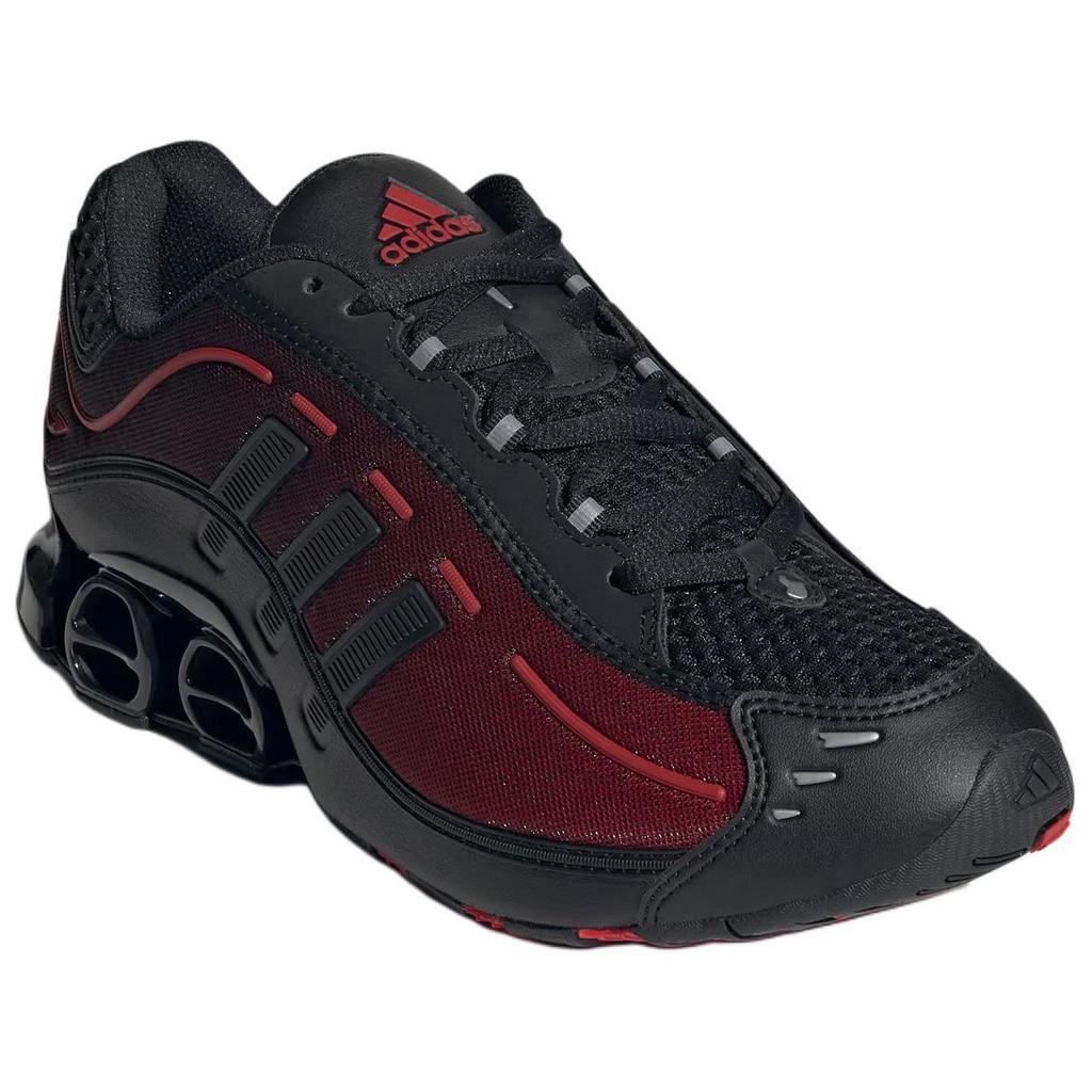 Adidas Megaride O1 Comfortable Versatile Non-Slip Wear-Resistant Low-Top Running Shoes Unisex Running Shoes Red Black JP9625