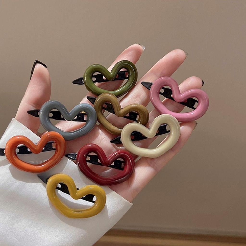 Trendy Candy-Colored Korean-Style Bobby Pins - Dopamine Girl Versatile Hair Clips