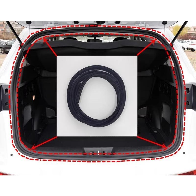 1pc Rubber Trunk Seal Strip Waterproof Tailgate Seal Strip for Chery Tiggo 7