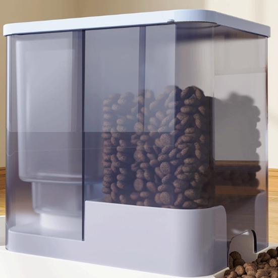 Automatic Pet Feeder And Water Dispenser 2 in 1 Cat Feeder Dish Pet Food And Water Feeder for Small Medium Pets Cat Dog Puppy