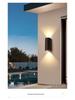 Dual-Head Waterproof Outdoor Wall Light for Porches, Courtyards, Balconies, and Stairways