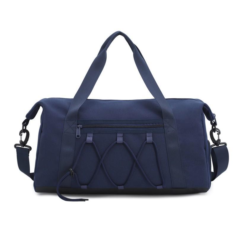 Travel Bag Women's Short-distance Portable Large-capacity Dry Wet Separation Sports Fitness Can Be Covered With Pull Rod Luggage