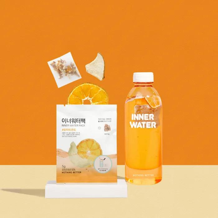 [Inner Water Pack] Yuja Temperature 20 Packs (Tangerine + Pear + Yuja TEA)