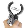 1Pc Universal Large Microphone Handhold Clip Clamp Holder With 3/8 or1/4 Adapter For 3-6CM Mic Microphone Mic Clamp Stand Holder