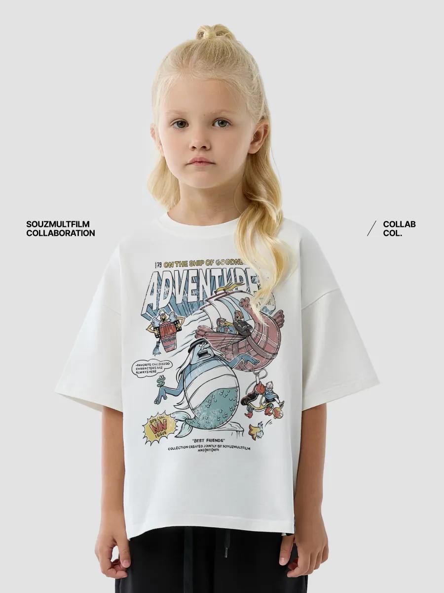 T-shirt with Soyuzmultfilm print S