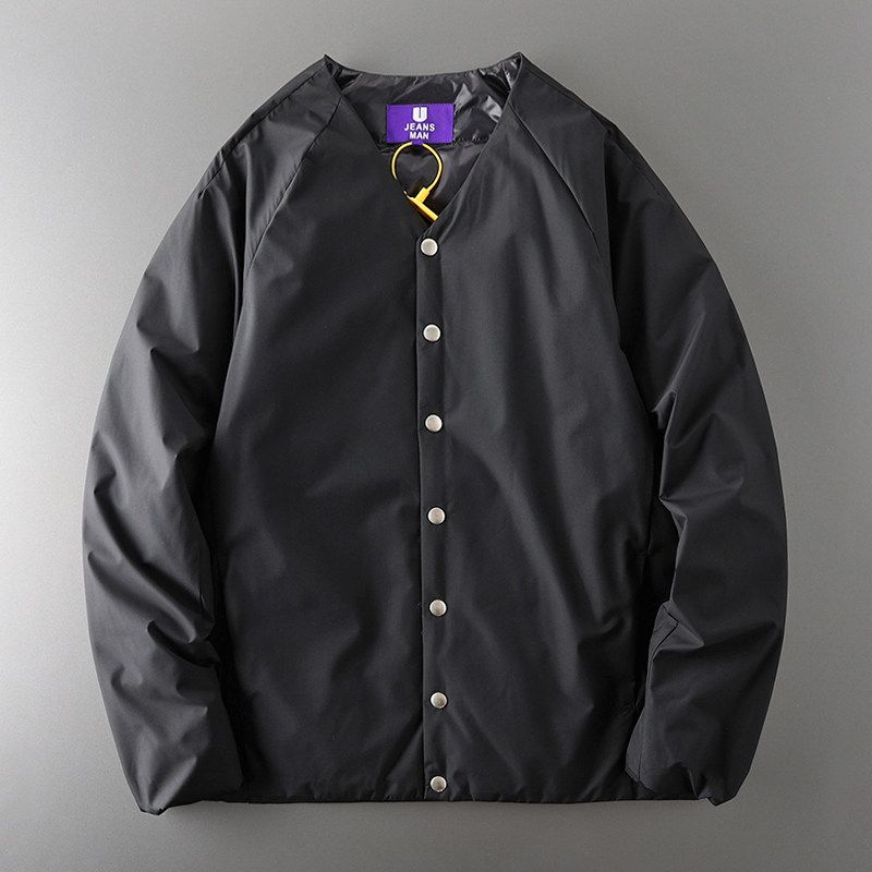 Export Tail Order Cutting Label Lightweight and Thin Type Export down Jacket Black S