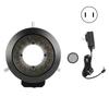 KP P100A Microscope 16LED Ring Light Source with Polarizer 62mm Brightness Adjustment