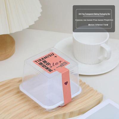 Disposable Transparent Cake & Dessert Boxes