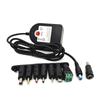 36W Charging Adapter 3-12Volt Adjustable AC100-240V to DC5521 Charger with Interchangeable Tip