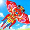 Weifang Colorful Goldfish Koi Kite: Children's Cartoon Animal Kite