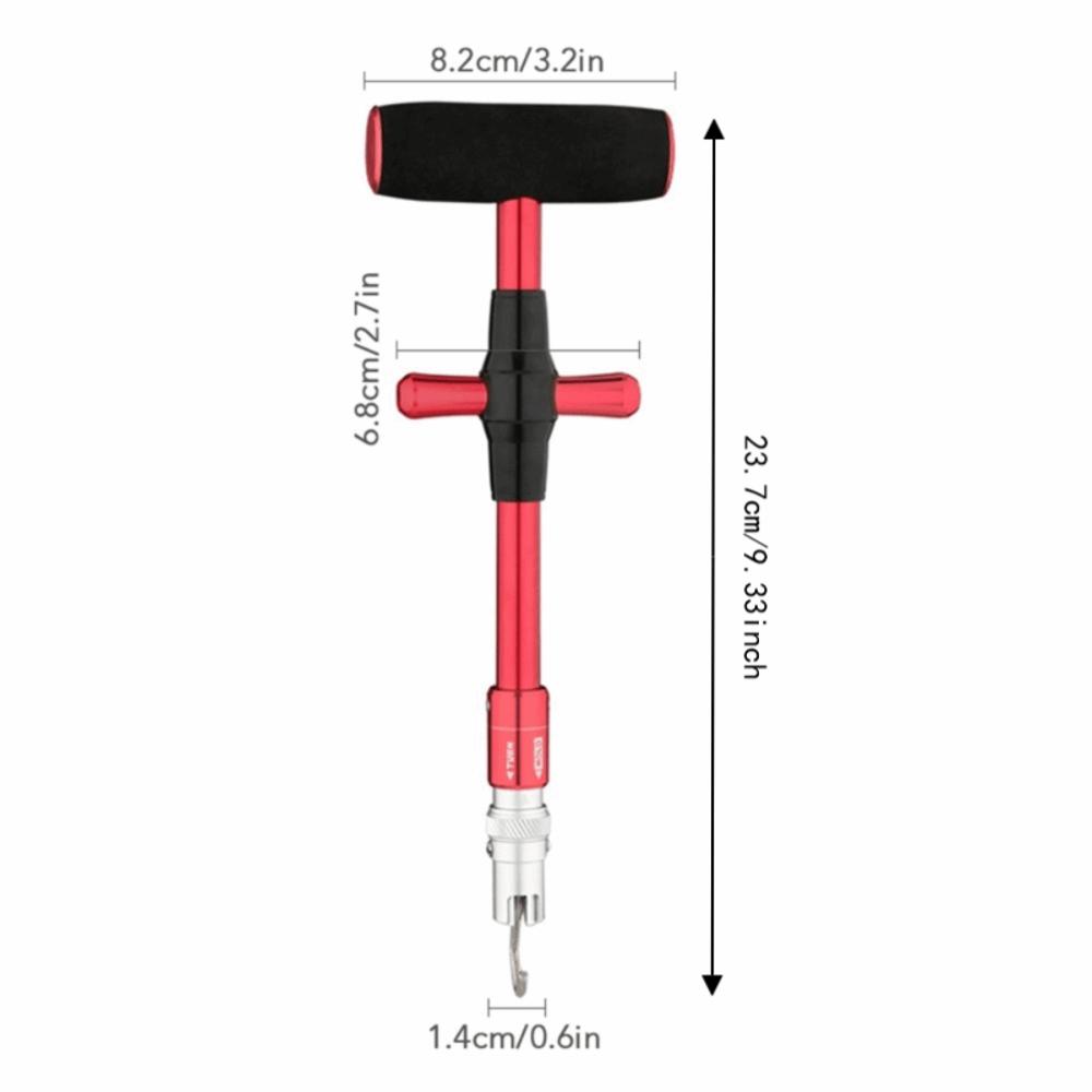 EVA Handle Fishing Hook Remover Aluminum Alloy Fishing Hook Puller Shore Fishing