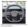 New DIY Hand Stitched Leather Steering Wheel Cover For Honda Ye P7 S7e:NS2 e:NP2 Classic Auto Interior Modified Accessories