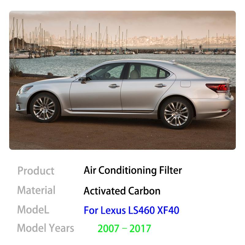 Air Conditioning Filter For Lexus LS LS460 LS600H XF40 MK4 2007 2008 2009 2010 2011 2012 2013 2014 2015 2016 2017 Cars Gadgets