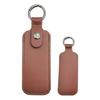PU Leather Bag Cases for USB Flash Drive Keyring Storage Bags for U Disk Hasp Protective Cover Bag Keychain Holder