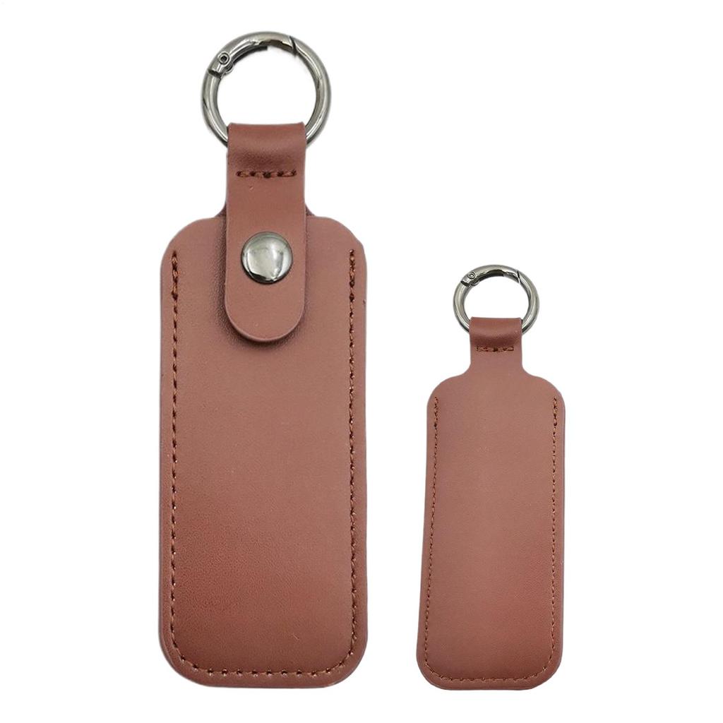 PU Leather Bag Cases for USB Flash Drive Keyring Storage Bags for U Disk Hasp Protective Cover Bag Keychain Holder