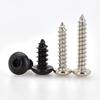 8.8 Grade Round Head Hex Socket Self-Tapping Screws M2-M4 Carbon Steel Bolts