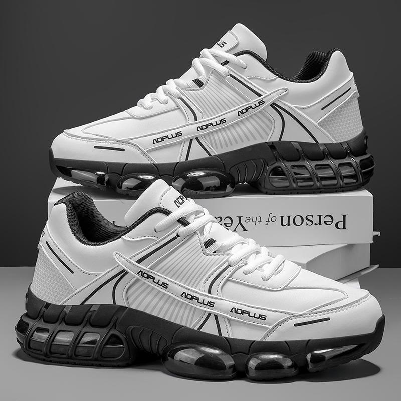 New Men's Waterproof Sports Shoes Youth Non-slip Wear-resistant Casual Shoes Air Cushion Shock-absorbing Running Shoes