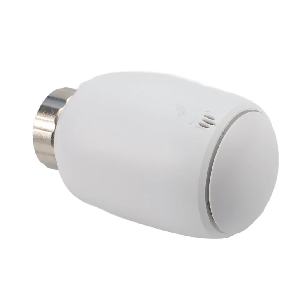 Remote App and Voice Controlled Radiator Thermostat with Programmable Schedules Freeze Protection and Quiet Functionality