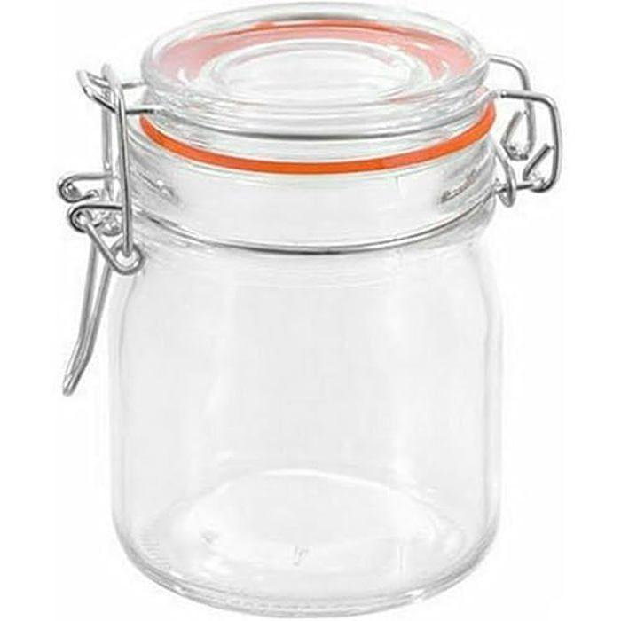 Bocal Hermétique En Verre - La Mediterránea - 150 Ml - Multicolore - Dimensions 30 X 22 X 9 Cm