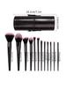 Shining Star Bucket 13PCS Makeup Brush Set 12 Synthetic Bristle Makeup Brushes Portable Storage Novice Full Set Of Tools