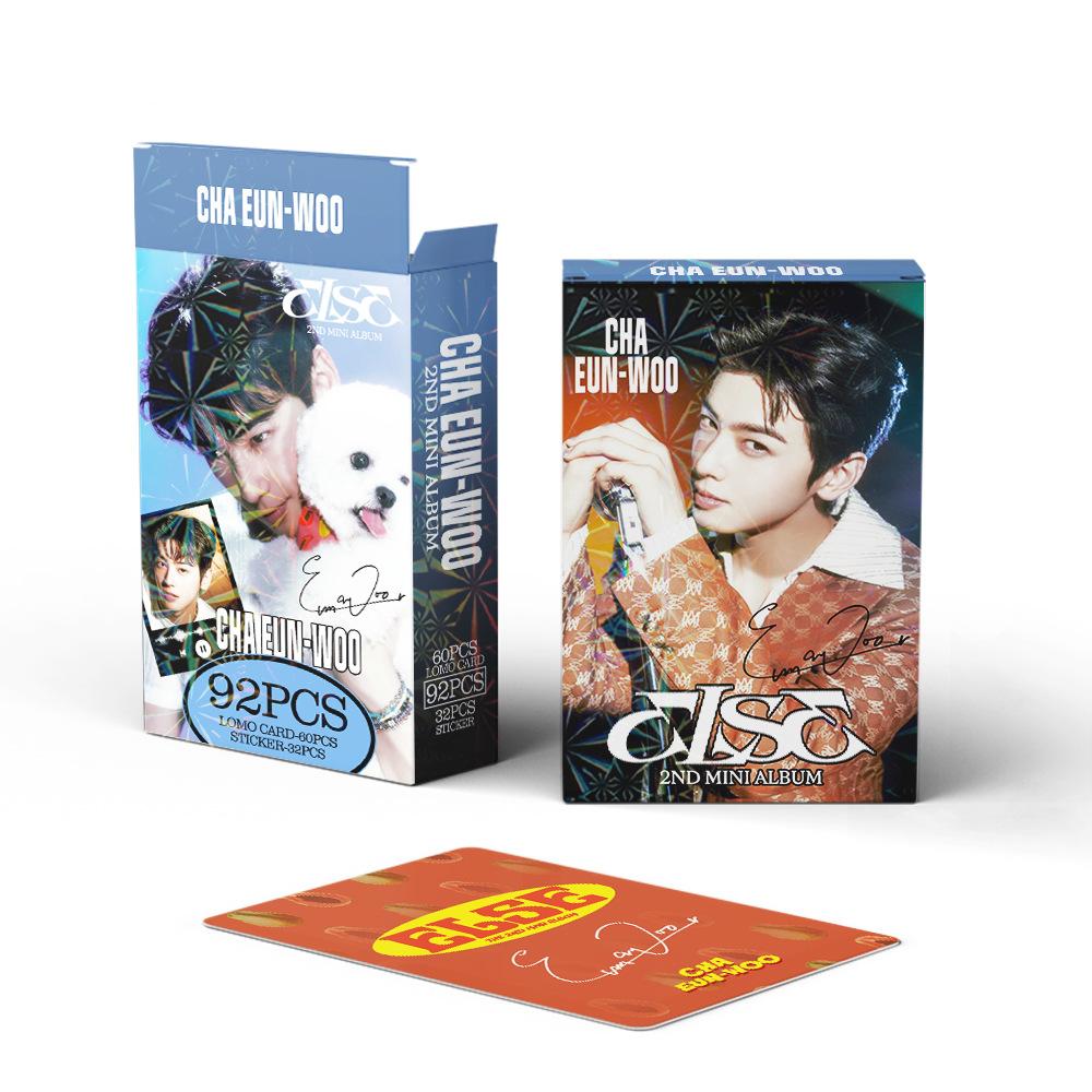 In-stock 92 Pieces of Celebrity Mini Truck Silver Premium New Album ELSE Collection Photo Stickers LOMO Cards Greeting