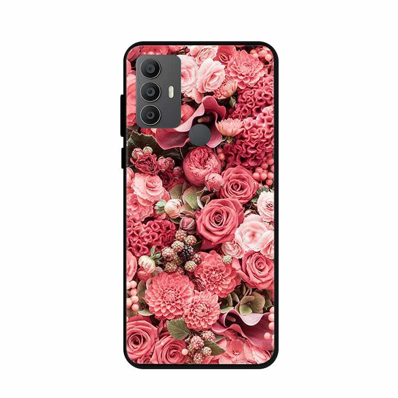 For Alcatel 1V 2021 Case 6002A 6002D Cool Fashion Soft TPU Silicone Bumper Fundas for Alcatel 1V (2021) Capa for Alcatel1v 1 V