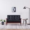 2-seater Sofa Faux Leather