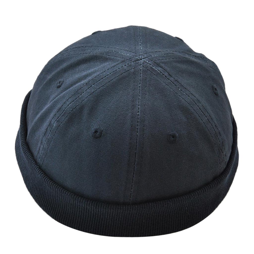 Men Retro Docker Leon Beanie Cap Pure 