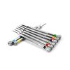 Set de 13 șurubelnițe de precizie 0,6-2,0 mm Oțel cu duritate ridicată Kit de reparare Micro Cruce pentru ceasuri ochelari bijuterii