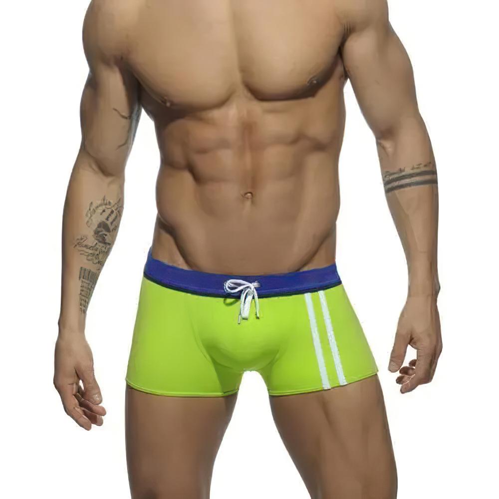 

JESSBORN Men s Low-Waist Square Leg Swim Trunks - Beach Training Swimwear XXL