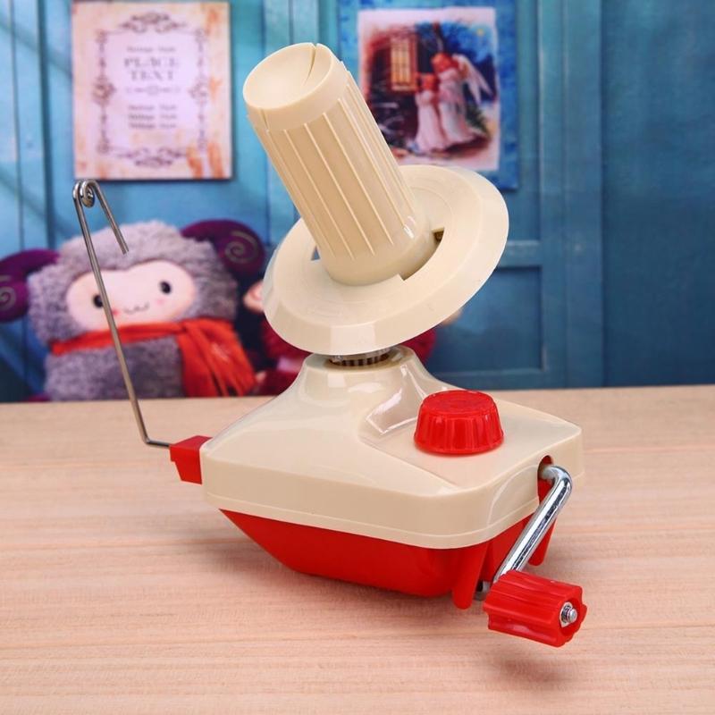 Hand Operated Yarn Ball Winder Easy to Set and Use Portable Manual Winding Tool Great Gift for Knitting Lover
