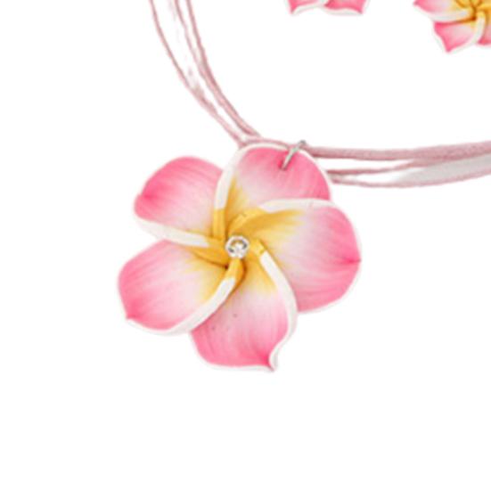 Jewelry Set Fashion Attractive Alloy Flower Dangle Jewelry Set for Party Dating Vacation