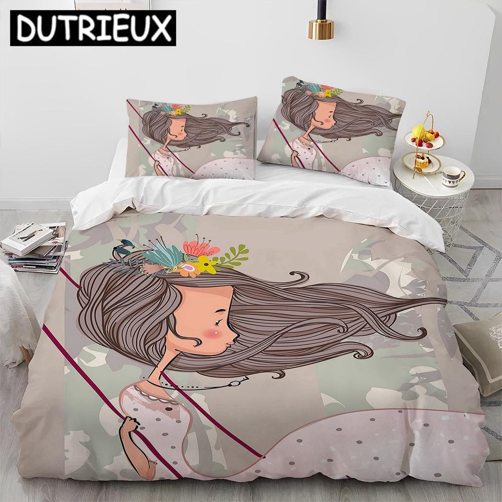 Comforter Charming Queen Size Cartoon Bedding Set - Ballet Girl Ballerina Theme Comforter & S Included