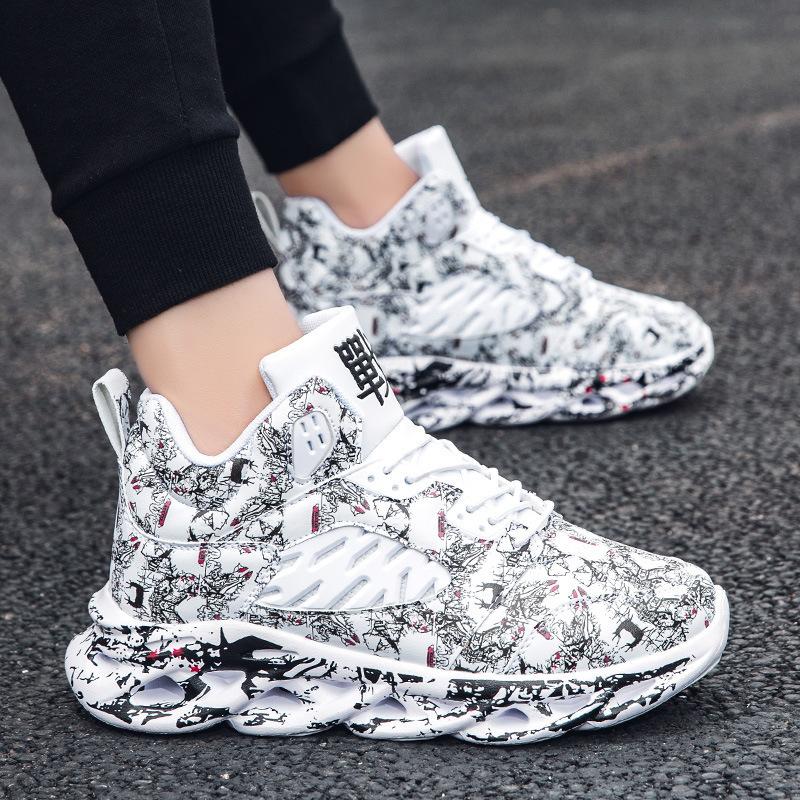 Shoes Men's Trendy Shoes Sports Shoes New Style Dad Shoes Men's Casual Shoes Graffiti Mandarin Duck Basketball Mens Shoes