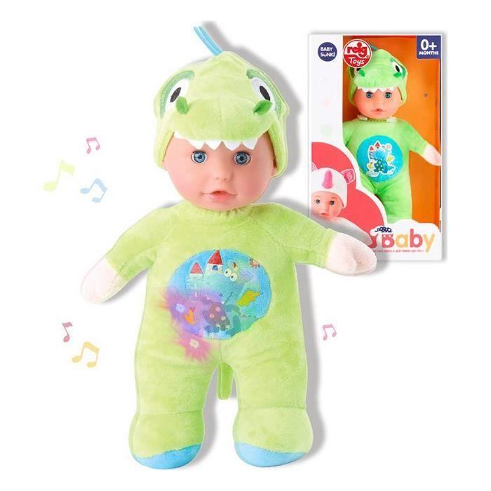 Jouet Peluche - REIG - Dinosaure - Vert - 30 Cm - Pour Bébé