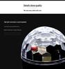 Bluetooth Music Stand with USB 5V: Seven-Color Rotating Sound-Controlled Magic Ball Stage Light
