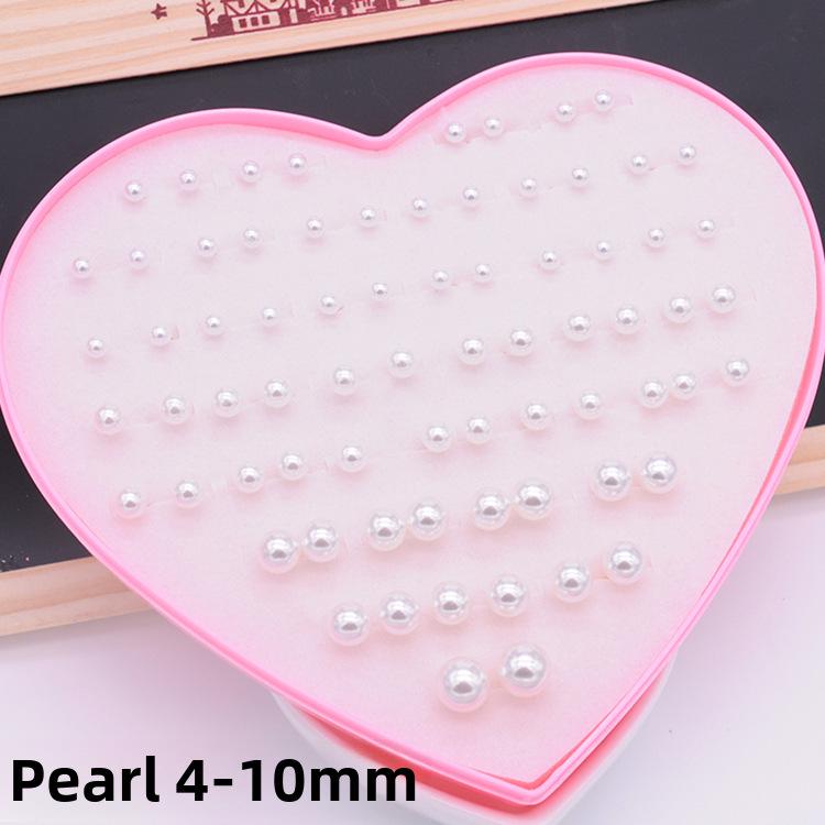 120 Love Earrings for Women: Diamond-Studded Resin and Plastic Jewelry Collection