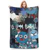 The Amazing World of Gumballs Blanket Super Soft Cozy  Throw Blankets for Bed 50x60 Inch Multiple Sizes Bedspread