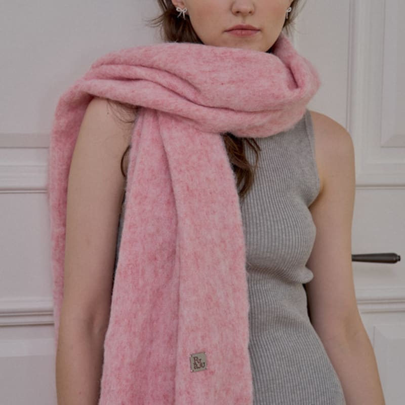 RaJu Mohair Chunky Muffler 9 Color