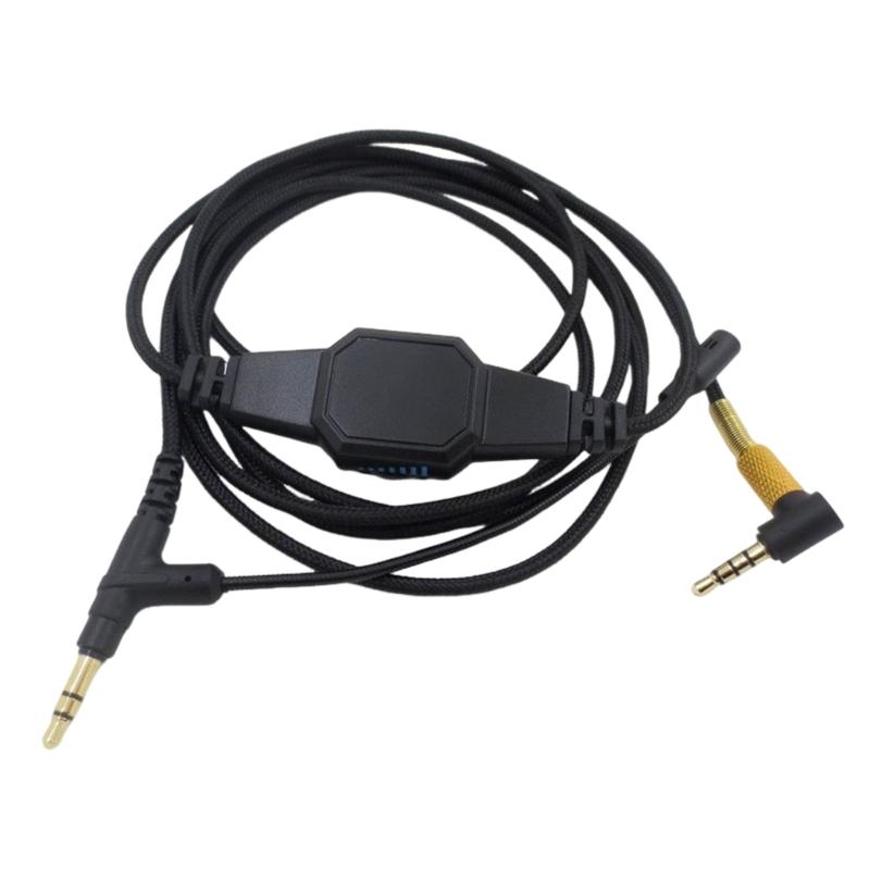 

Replacement Cable for Boom Microphone Headphone Transmission Cord 3.5mm Male to 3.5mm Male Gold Plated Connector 1