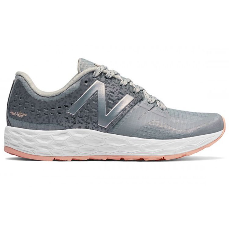 New Balance Nb Fresh Foam Series Athletic Trend Fabric Low-Top Marathon Running Shoes Women sneaker Silver WVNGOSL